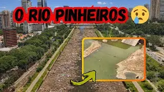 Rio Pinheiros REVELA SEU PIOR CENÁRIO nunca visto APÓS SECA