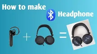 How to make bluetooth headphones using any wired headphone | by The builder bob