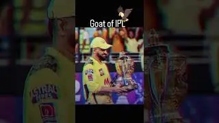 GOAT OF IPL 🦅#msdhonilover #subscribe