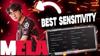 BEST CLOSE RANGE SENSITIVITY SETTINGS FOR PUBG MOBILE | NEW FAZE MELA SENSITIVITY 4 FINGER + GYRO