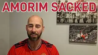 AMORIM SACKED. Man utd sack manager Ruben Amorim #manchesterunited #football #amorim 