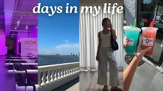 HOME VLOG: bodyrok class, running errands, cooking at home