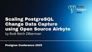 Масштабирование сбора данных об изменениях PostgreSQL с помощью открытого исходного кода Airbyte ...