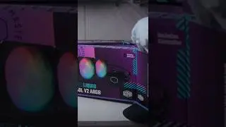 Cooler Master MasterLiquid ML240L V2 ARGB AIO Liquid Cooler Unboxing #shorts