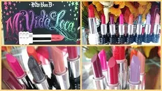 Kat Von D Mi Vida Loca Lipstick Set Review & Lip Swatches!