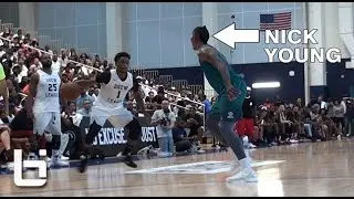 CASPER WARE GOES OFF FOR 27 POINTS (5 STRAIGHT 3S) IN 3RD QUARTER OF DREW LEAGUE CHAMPIONSHIP