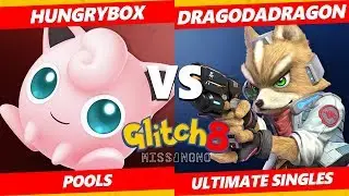 Glitch 8 SSBU - Hungrybox (Jigglypuff) Vs. DragoDaDragon  (Fox) Smash Ultimate Tournament Pools