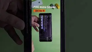 iQOO Neo 10 Gaming Test PUBG Mobile Extreme+ 🎮 #shorts #gaming #pubg