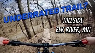 Is This Trail Underrated ? || Hillside Park Singletrack- Elk River, MN