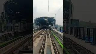 Delhi metro Magenta line. Driver less metro. #metro #delhimetro #delhi #driverlessmetro #driverless