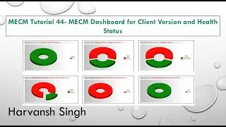 SCCM Tutorial 44- MECM Dashboard for Client Version and Health Status