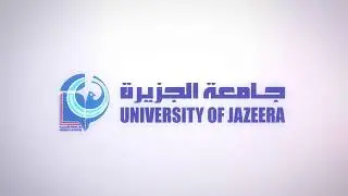 Al Jazera university Logo Animation