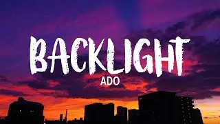 2  UTA from ONE PIECE FILM RED FULL SONG | Backlight/逆光 by Ado 歌詞 Lyrics KAN/ROM/ENG
