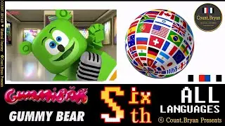 💜 Gummy Bear Song 6th - Multi Languages  💕 40개국 가사 / EXTD. Mash up Bryan Mix