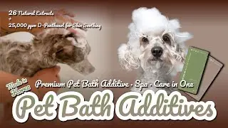 Dr.CARE SKIN SPA&ndash;26 Extracts & 25,000 ppm Panthenol Bath Additive for Premium Pet Spa Care Expansion