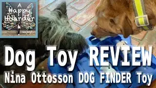A Happy Hoarder: Nina Ottosson TREAT FINDER Interactive Dog Toy Review Demo VERY INTERESTING RESULTS