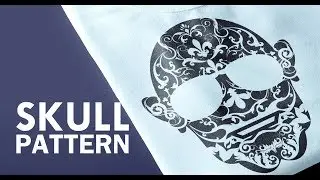 Skull Pattern Design | Adobe Illustrator/Photoshop