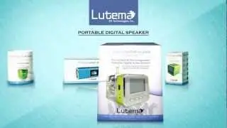 Portable Digital Speaker with FM Radio WaveCubefrom Lutema