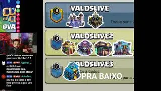 Push Clash of clans VALDS LIVE