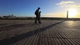 Watching the sunset - Winter Algarve Portugal