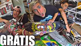 ROUBAMOS A LOJA! PEGUE O QUE QUISER (Skate Dos Sonhos)