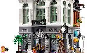 Lego Brick Bank 10251 placed in Brickam City (Mirror Build)