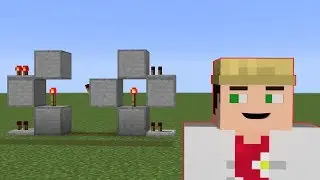 Minecraft: Easy 1 Wide RS Nor Latch [Tutorial]