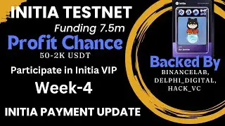 initia Testnet quest and Participate in Initia VIP  | Week 4 | Analyticdrop