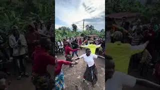 Dancing with the Batwa Pygmy tribe in Uganda | #Shorts
