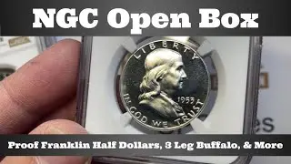 NGC Open Box - Proof Franklin Half Dollars, 3 Leg Buffalo, & More - Coin Grade Results