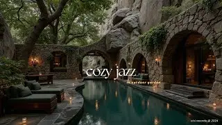 Peaceful Jazz With Garden View - Cozy Outdoor Jazz For A Calm Day For Deep Relaxation