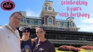 Celebrating Ryan's 40th Birthday at Magic Kingdom! 🏰 | February 5, 2025