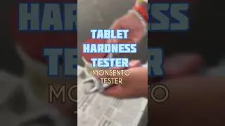 TABLET HARDNESS TESTER #Monsento #ayurveda #pharmacy #college #rasashastra #tablet #practical #2025
