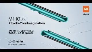 Xiaomi Mi 10 India Launch Event Live Stream #108MPIsHere