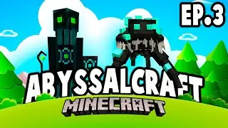 A FLOATING CASTLE IN THE SKY??? (Minecraft: AbyssalCraft)(Ep 3)
