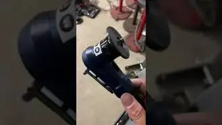 Pneumatic de-burr tool. Total win on this cheap import tool.