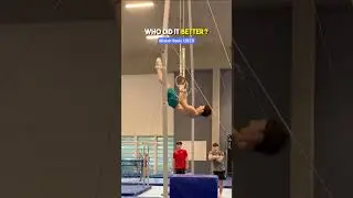 Same skill, 70 Years Apart. Who did it better? #gymnastics #rings #stillrings #cross #calisthenics
