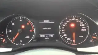 Audi A4 - Needle Sweep