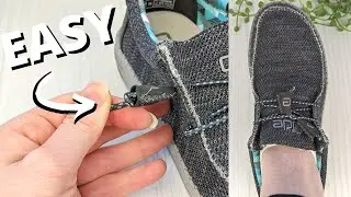 Как подтянуть Hey Dudes (2 простых способа)
