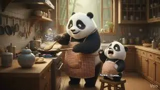 🐼The everyday life of a panda cub and its mother..