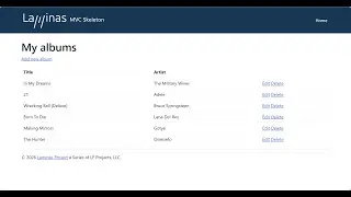 Laminas Framework Doctrine ORM Full Album Module Tutorial