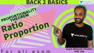 BACK 2 BASICS - Ratio and Proportions | Maths | Target AFCAT 2021 | Arpit Pandey