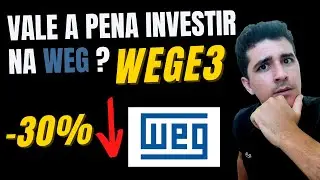 Vale a pena investir na WEG, WEGE3? Por qu&ecirc; as a&ccedil;&otilde;es da Weg est&aacute; caindo?