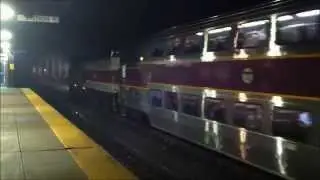 MBTA and Amtrak Action at Back Bay Station