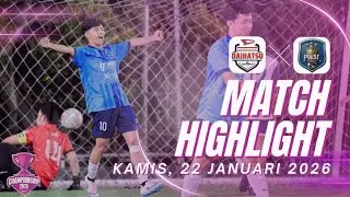 MATCH HIGHLIGHT | PULSE FC V TMS DAIHATSU | AMATEUR LEAGUE CHAMPIONSHIP WEEK 3 | 22 JAN 2026 | UMS 1