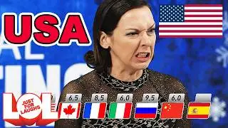 TEAM USA 🇺🇸  GETS ANGRY #olympics // LOL JUST FOR LAUGHS