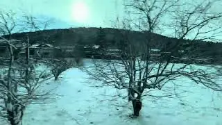 Japan Train Snow 