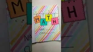 Front Page Ideas✨ #frontpage #frontpageideas #diy #shorts #art #stickynotes #maths