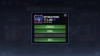 TRANSFORMERS FORGED TO FIGHT: Taking my 5⭐️ G1 Prime to rank 3