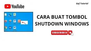 Cara Membuat ShortCut Tombol SHUTDOWN di Tampilan Dekstop Windows